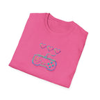 Three Hearts Gaming Controller T-Shirt
