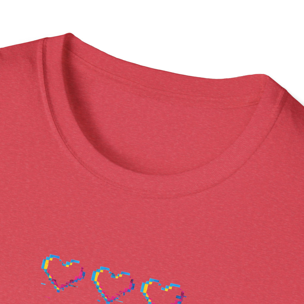 Three Hearts Gaming Controller T-Shirt