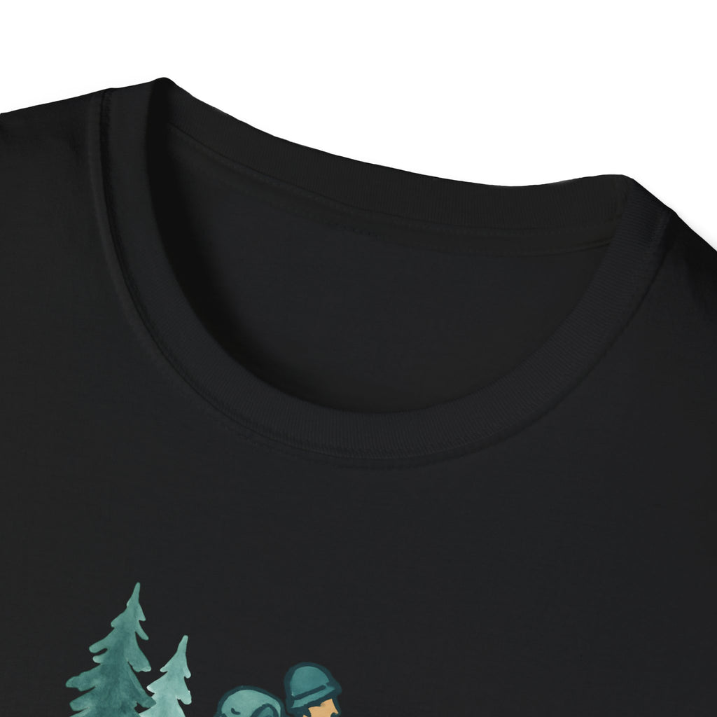 Hiker and Dog T-Shirt — Adventure Tee for Dog Lovers