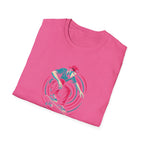 Skateboarder performing trick T-Shirt