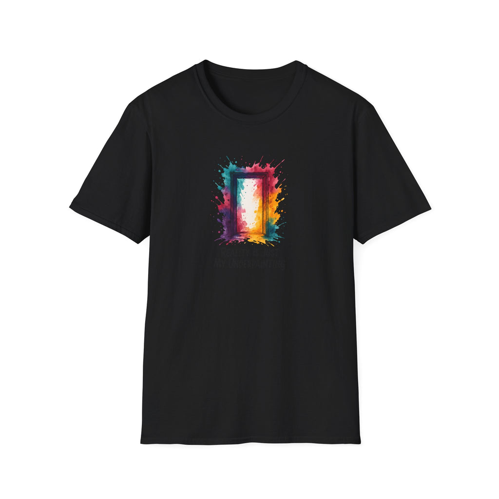 Rainbow Watercolor Frame T-Shirt