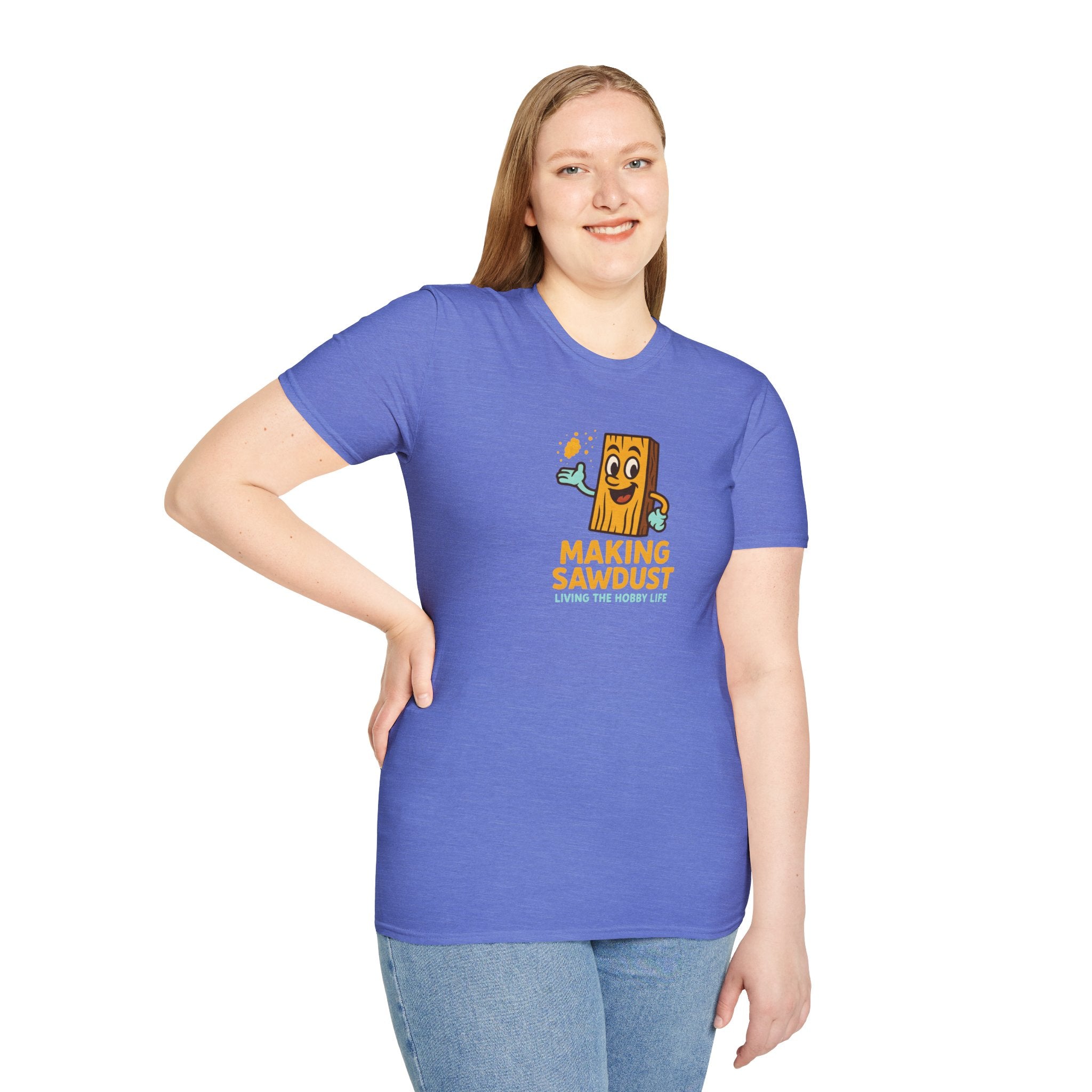 Making Sawdust T-Shirt — Woodworker Shop Shirt
