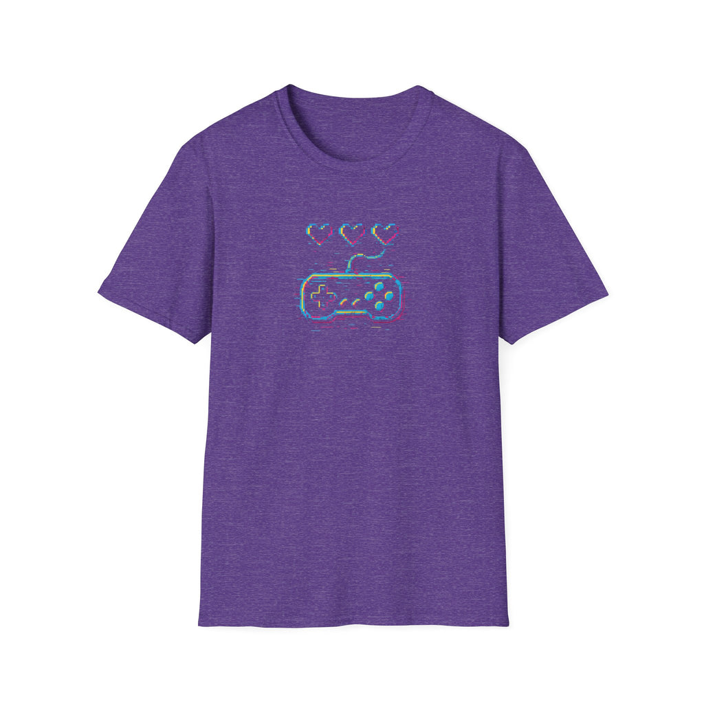 Three Hearts Gaming Controller T-Shirt