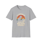 Happiness Runs on Welding T-Shirt