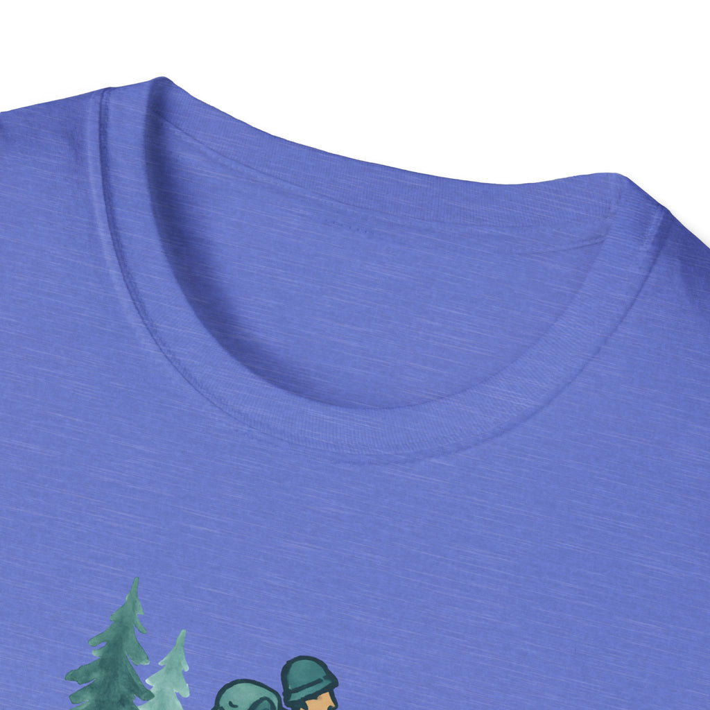 Hiker and Dog T-Shirt — Adventure Tee for Dog Lovers
