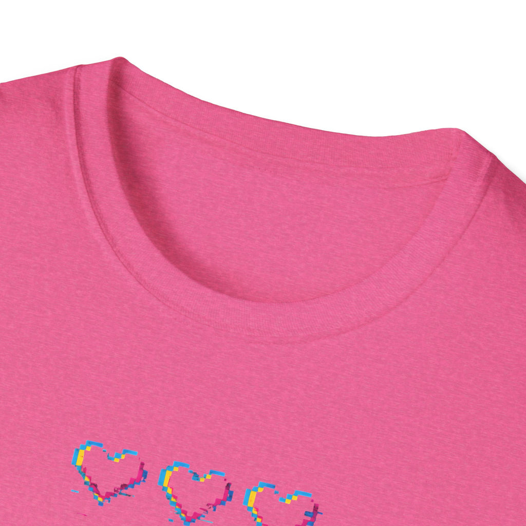 Three Hearts Gaming Controller T-Shirt