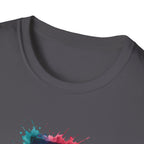 Rainbow Watercolor Frame T-Shirt