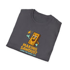 Making Sawdust T-Shirt — Woodworker Shop Shirt
