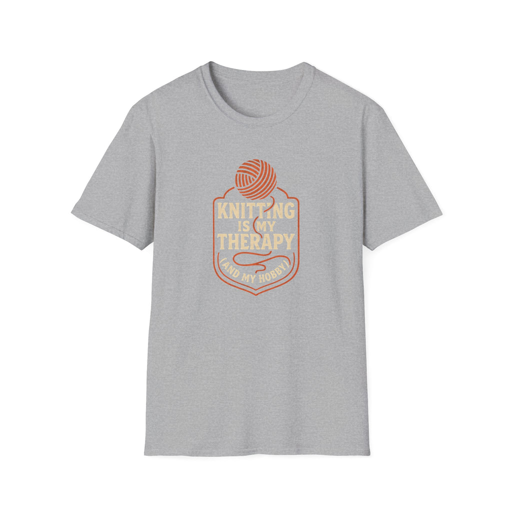 Knitting Is Therapy T-Shirt